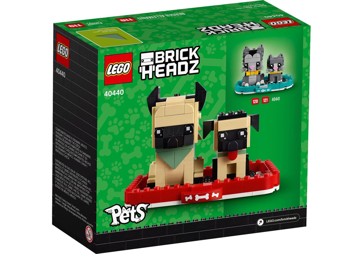 Lego 40440 BrickHeadz Pets: Deutscher Schäferhund - plegobil