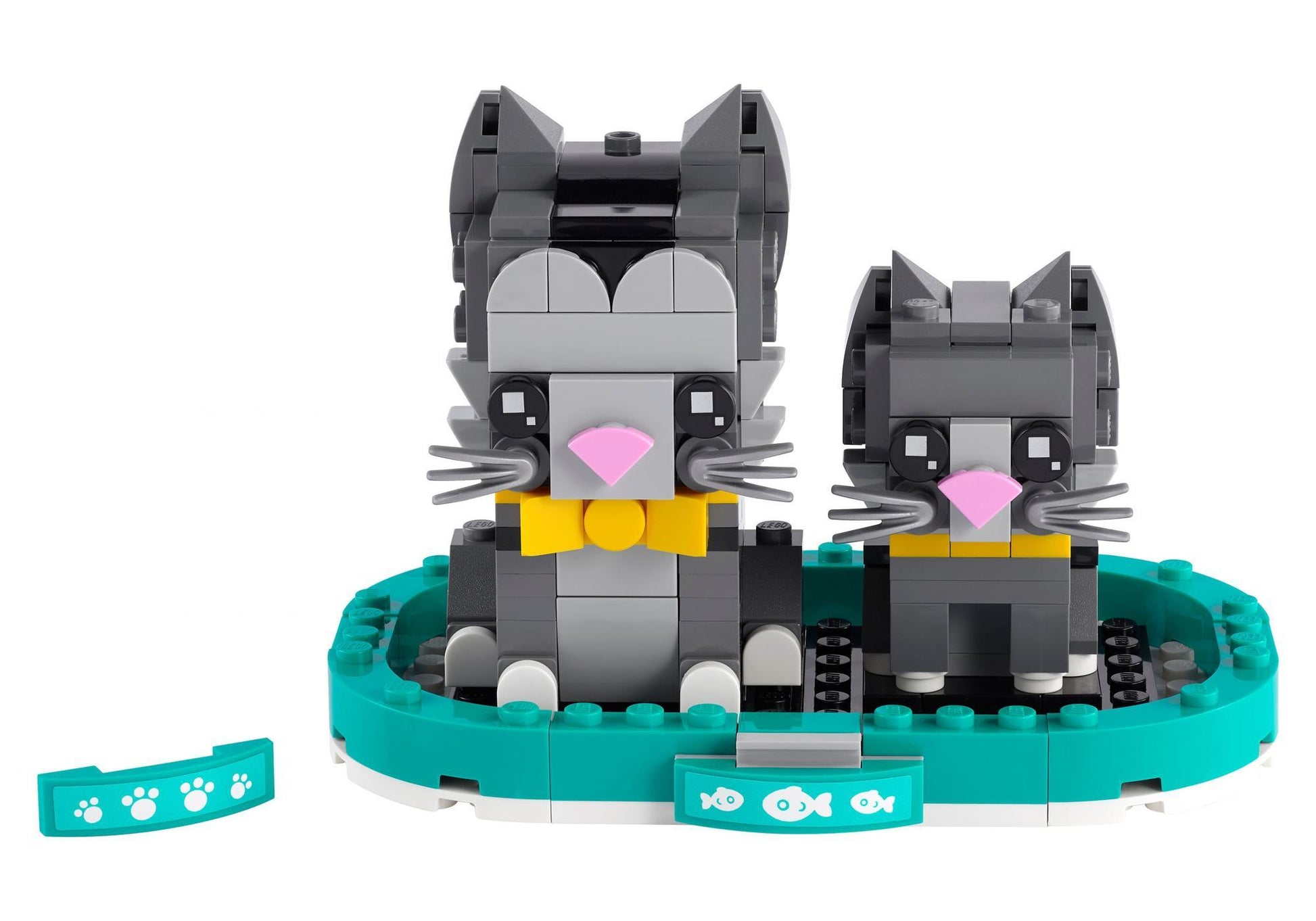 Lego 40441 BrickHeadz Pets: Kurzhaarkatzen - plegobil