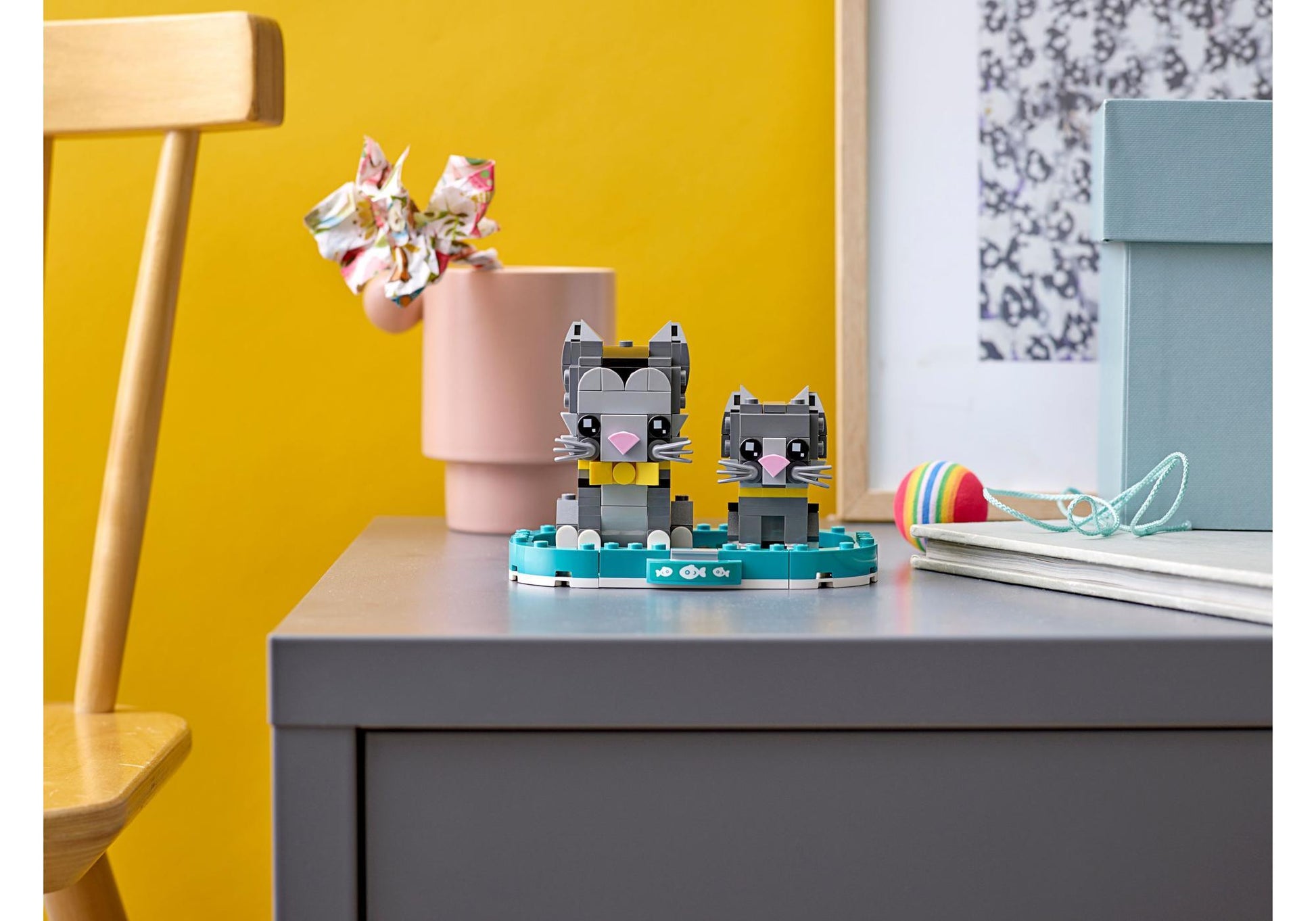 Lego 40441 BrickHeadz Pets: Kurzhaarkatzen - plegobil