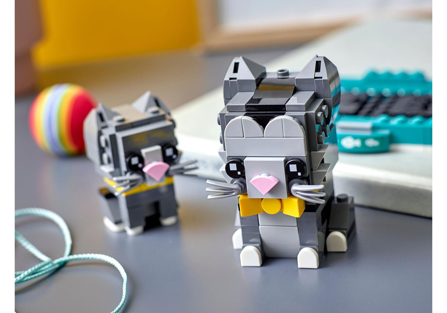 Lego 40441 BrickHeadz Pets: Kurzhaarkatzen - plegobil