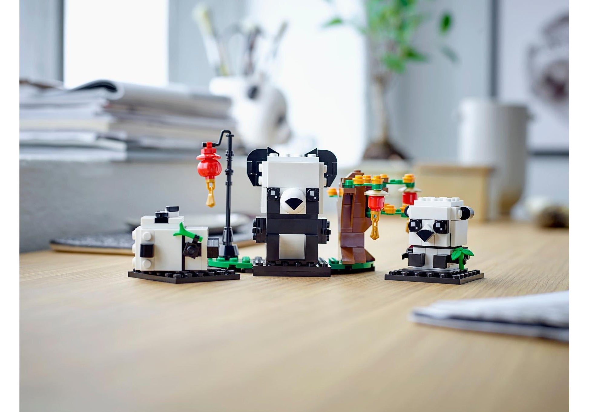 Lego 40466 BrickHeadz Pandas fürs chinesische Neujahrsfest - plegobil
