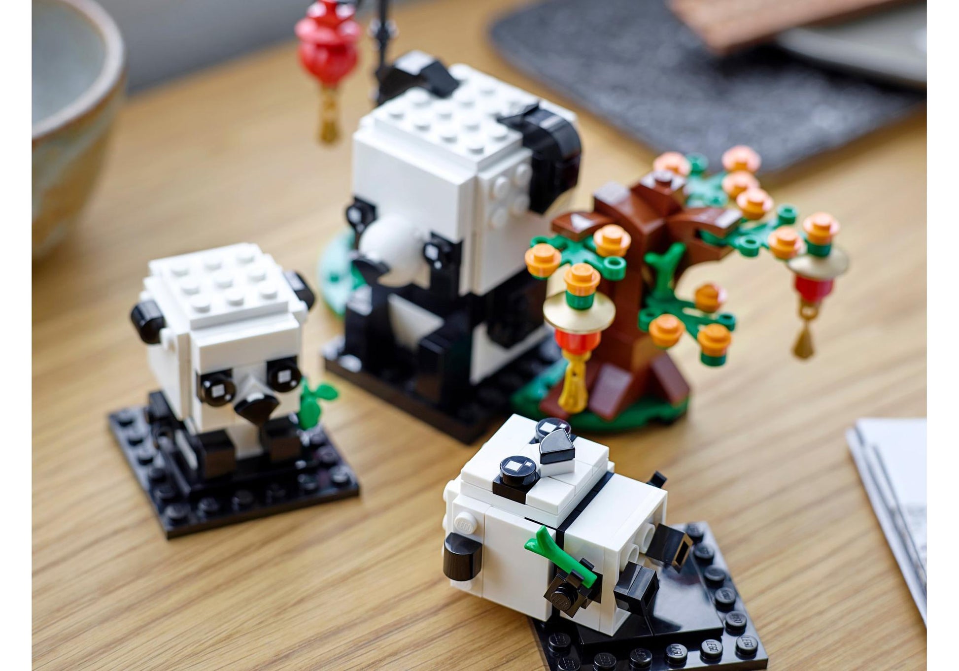 Lego 40466 BrickHeadz Pandas fürs chinesische Neujahrsfest - plegobil