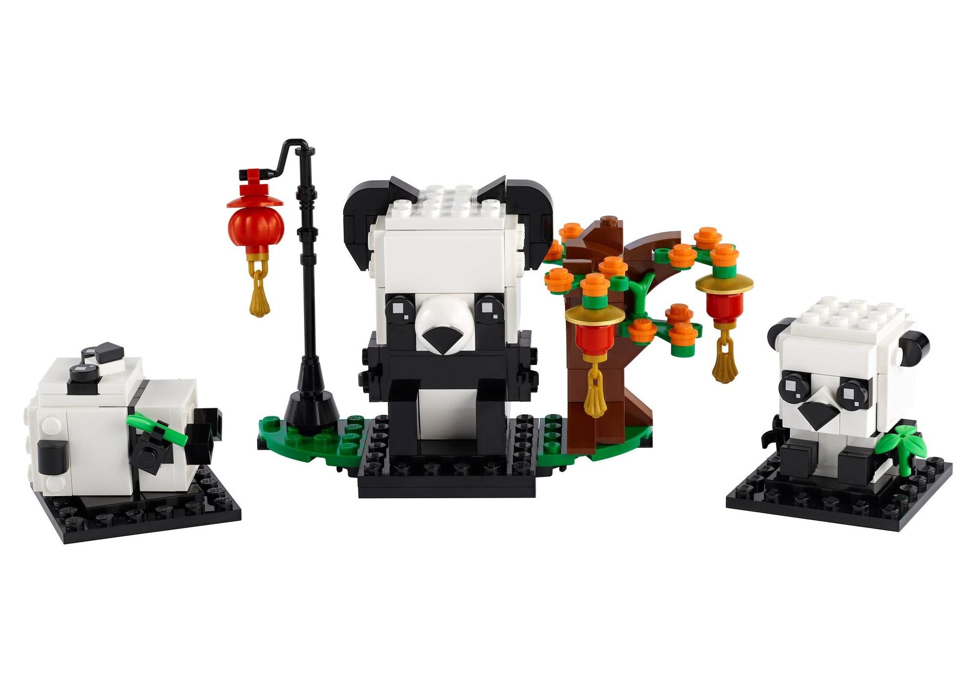 Lego 40466 BrickHeadz Pandas fürs chinesische Neujahrsfest - plegobil