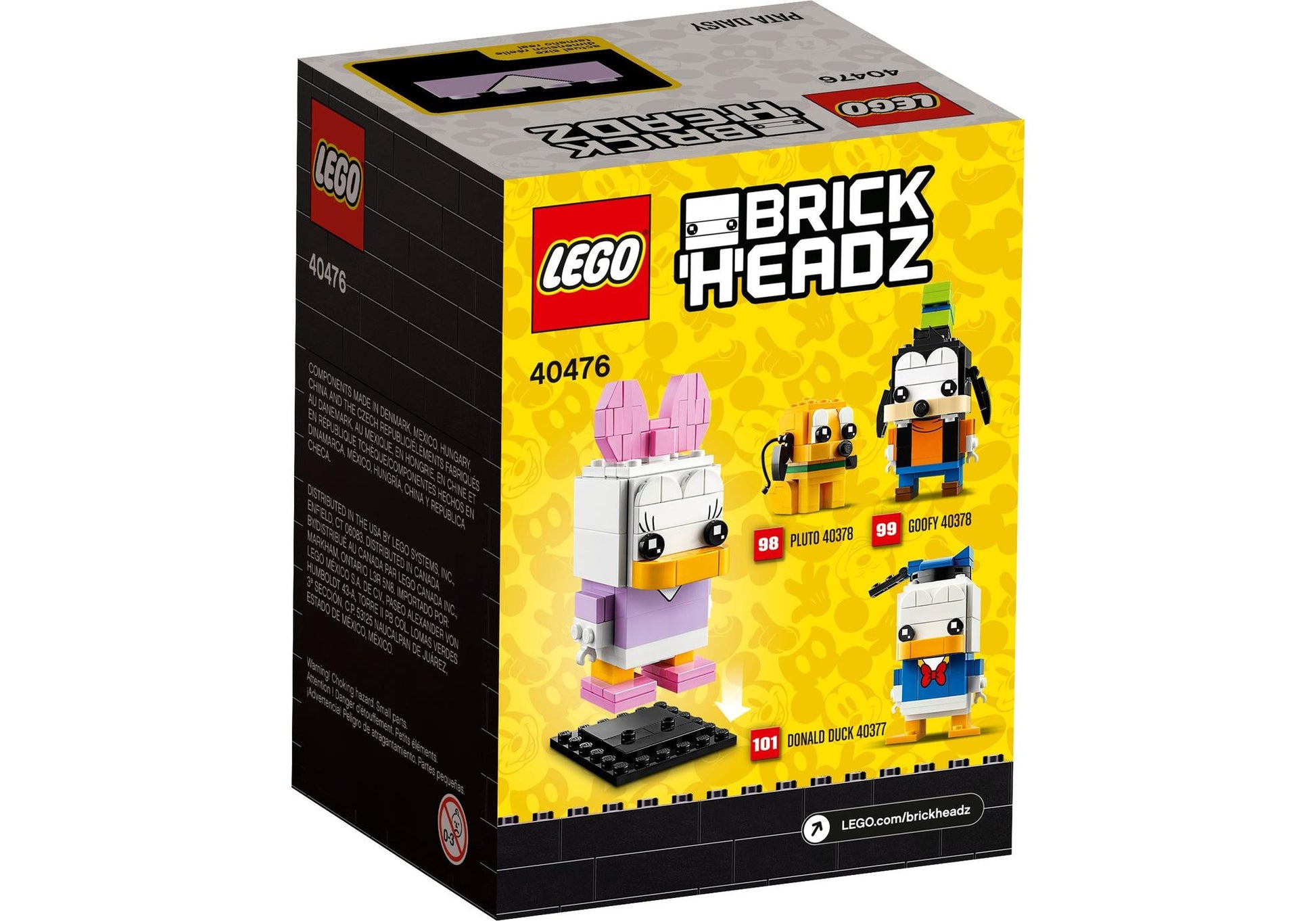Lego 40476 BrickHeadz Disney: Daisy Duck - plegobil