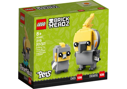 Lego 40481 BrickHeadz Pets: Nymphensittich - plegobil