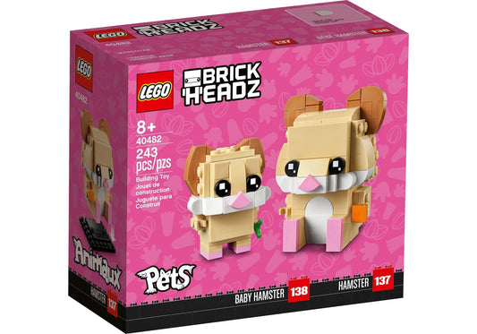 Lego 40482 BrickHeadz Pets: Hamster - plegobil