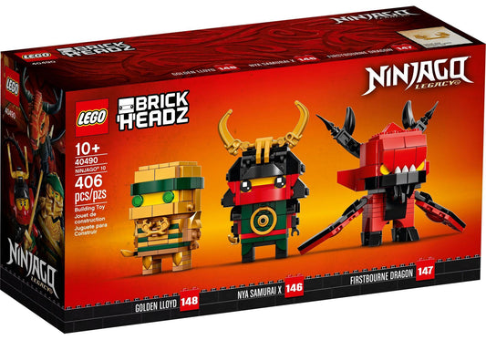 Lego 40490 BrickHeadz Ninjago: 10 - plegobil