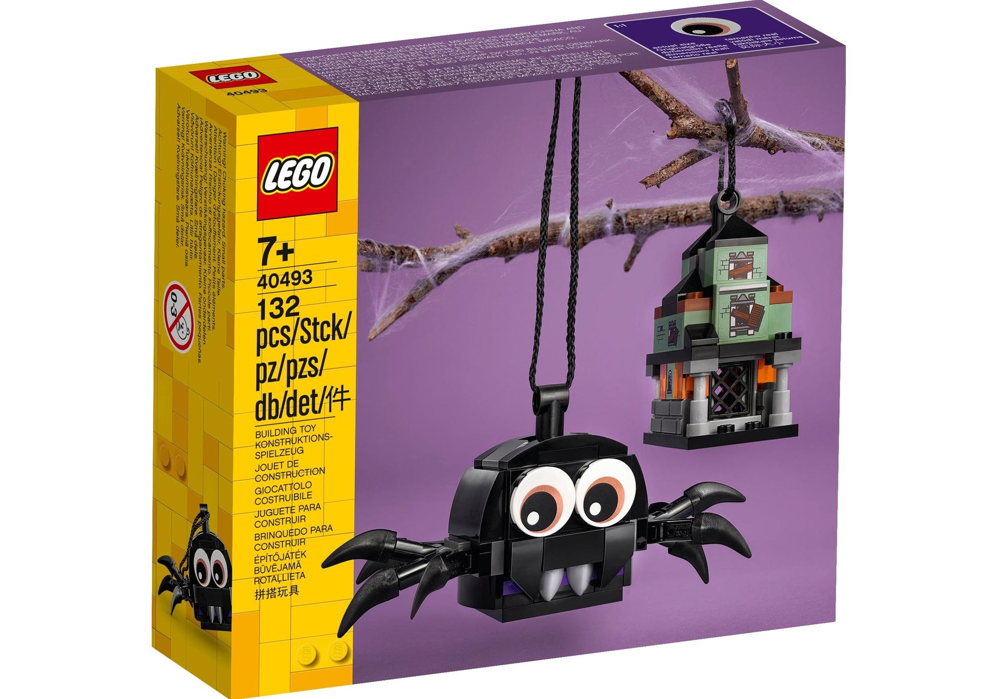 Lego 40493 Spinne und Geisterhaus - plegobil