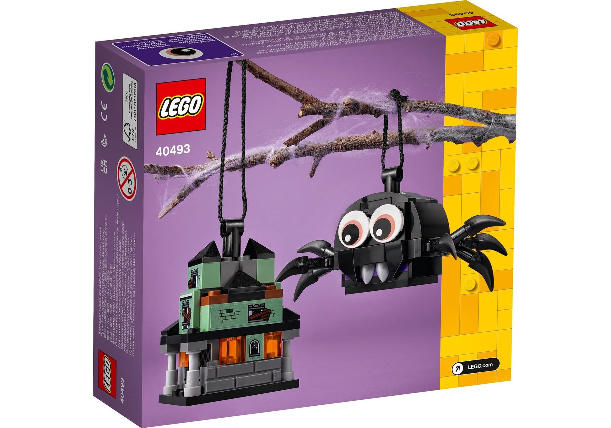Lego 40493 Spinne und Geisterhaus - plegobil