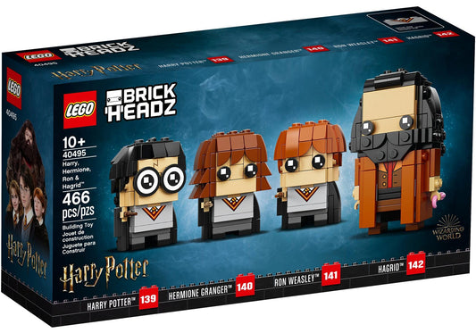 Lego 40495 BrickHeadz Harry Potter: Harry, Hermine, Ron & Hagrid - plegobil