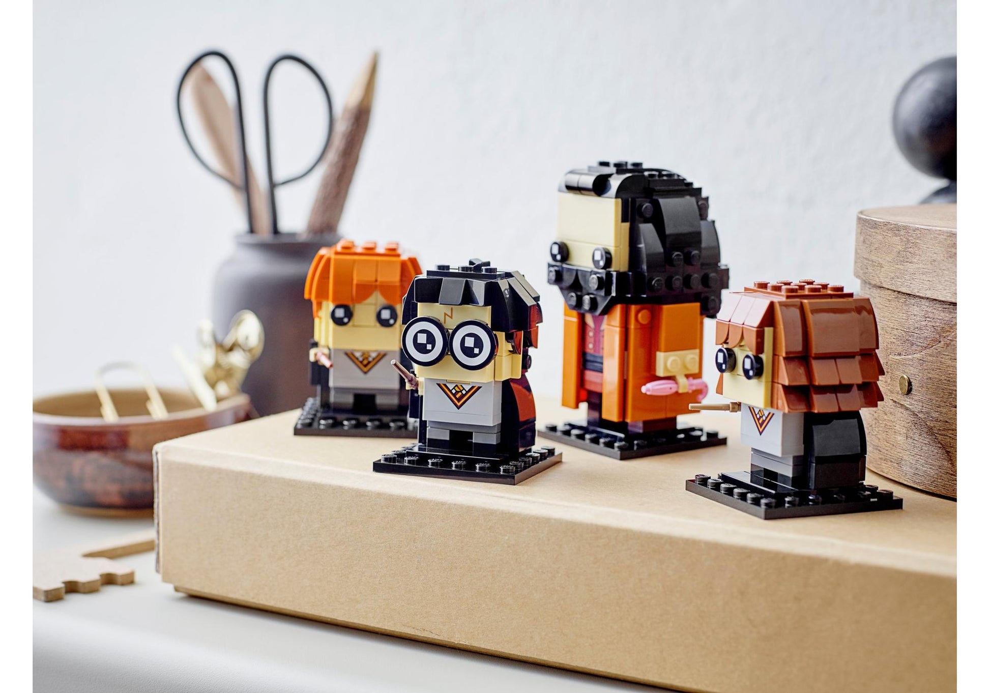 Lego 40495 BrickHeadz Harry Potter: Harry, Hermine, Ron & Hagrid - plegobil