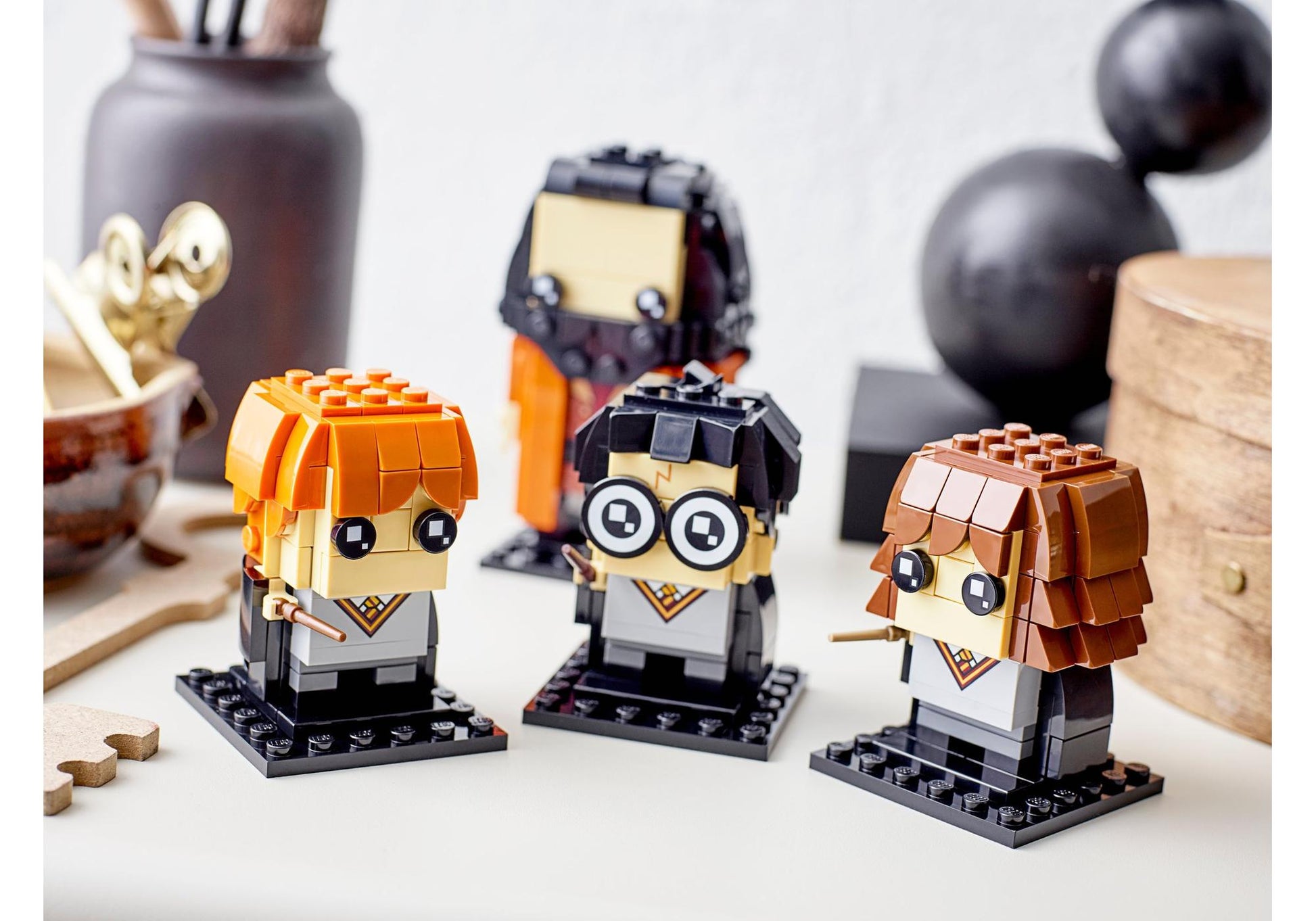 Lego 40495 BrickHeadz Harry Potter: Harry, Hermine, Ron & Hagrid - plegobil