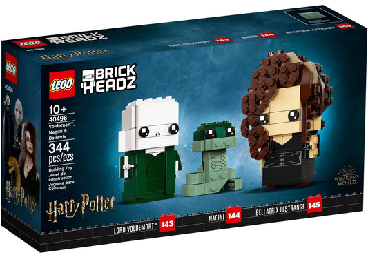 Lego 40496 BrickHeadz Harry Potter: Voldemort, Nagini & Bellatrix - plegobil