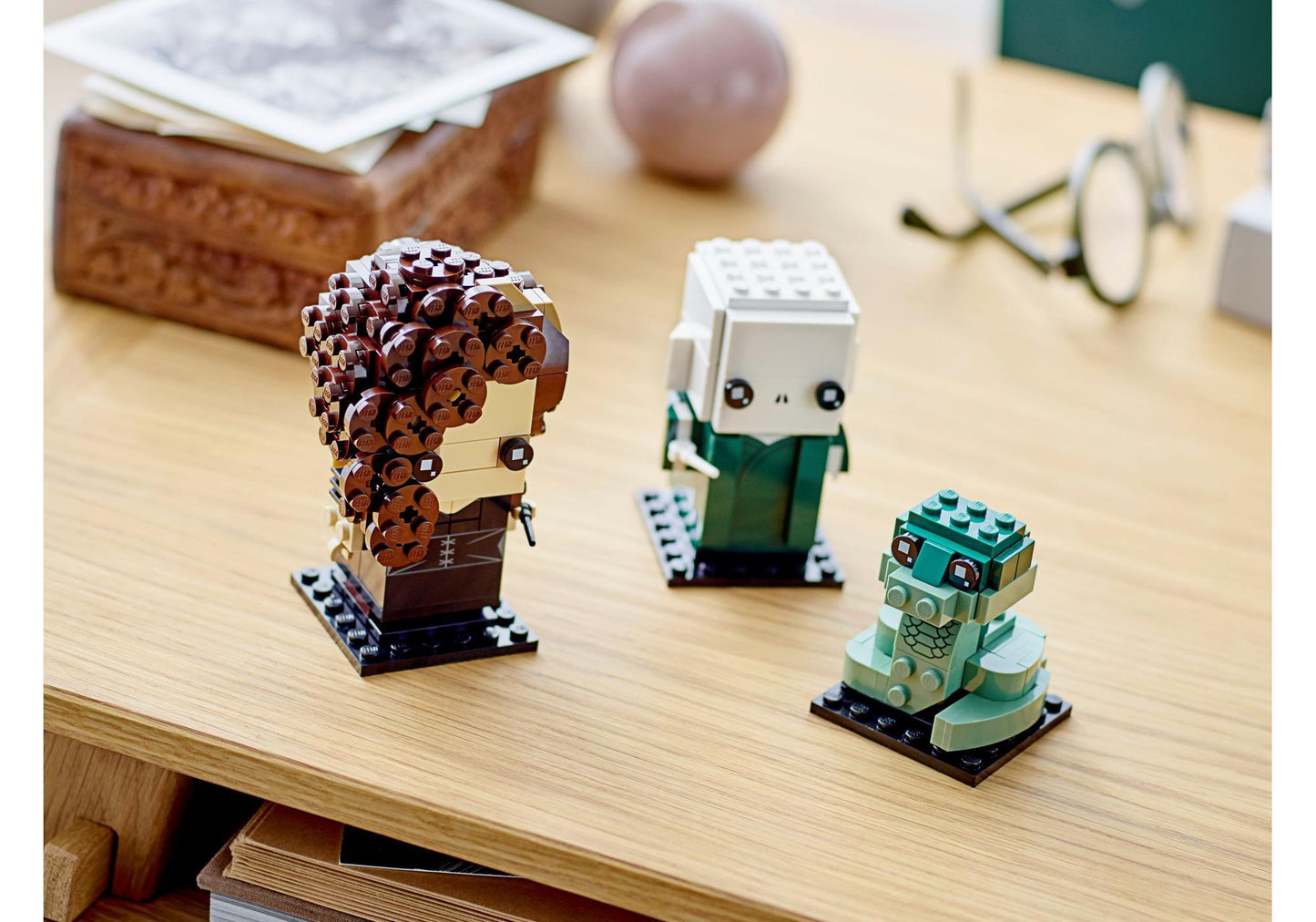 Lego 40496 BrickHeadz Harry Potter: Voldemort, Nagini & Bellatrix - plegobil