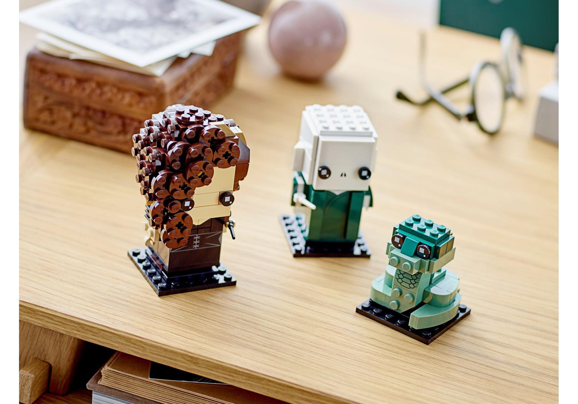 Lego 40496 BrickHeadz Harry Potter: Voldemort, Nagini & Bellatrix - plegobil