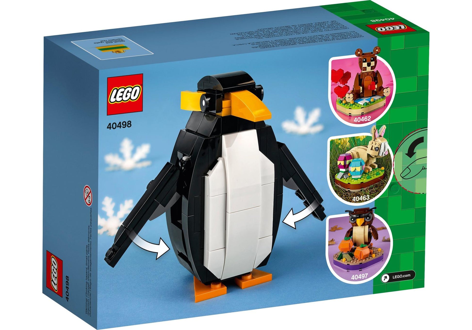 Lego 40498 Weihnachtspinguin - plegobil