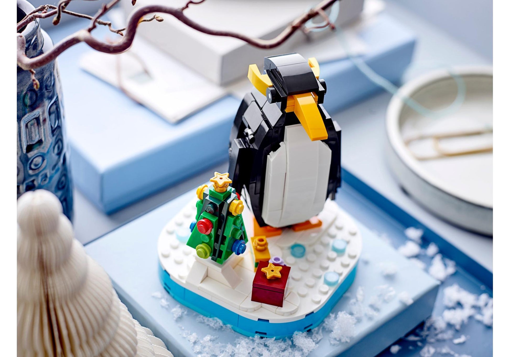 Lego 40498 Weihnachtspinguin - plegobil
