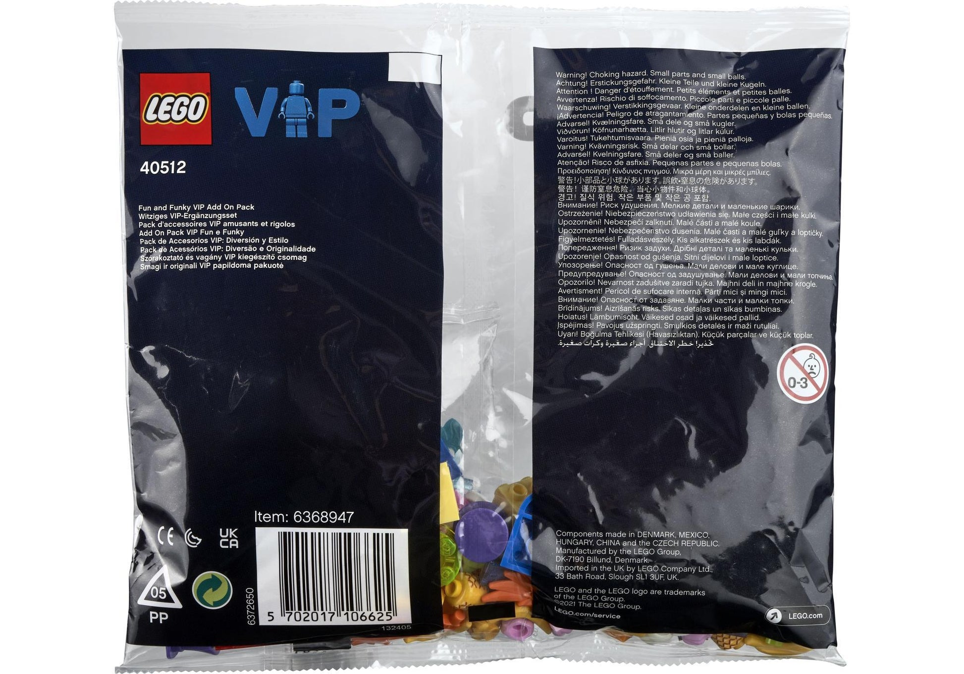 Lego 40512 Witziges VIP-Ergänzungsset - plegobil