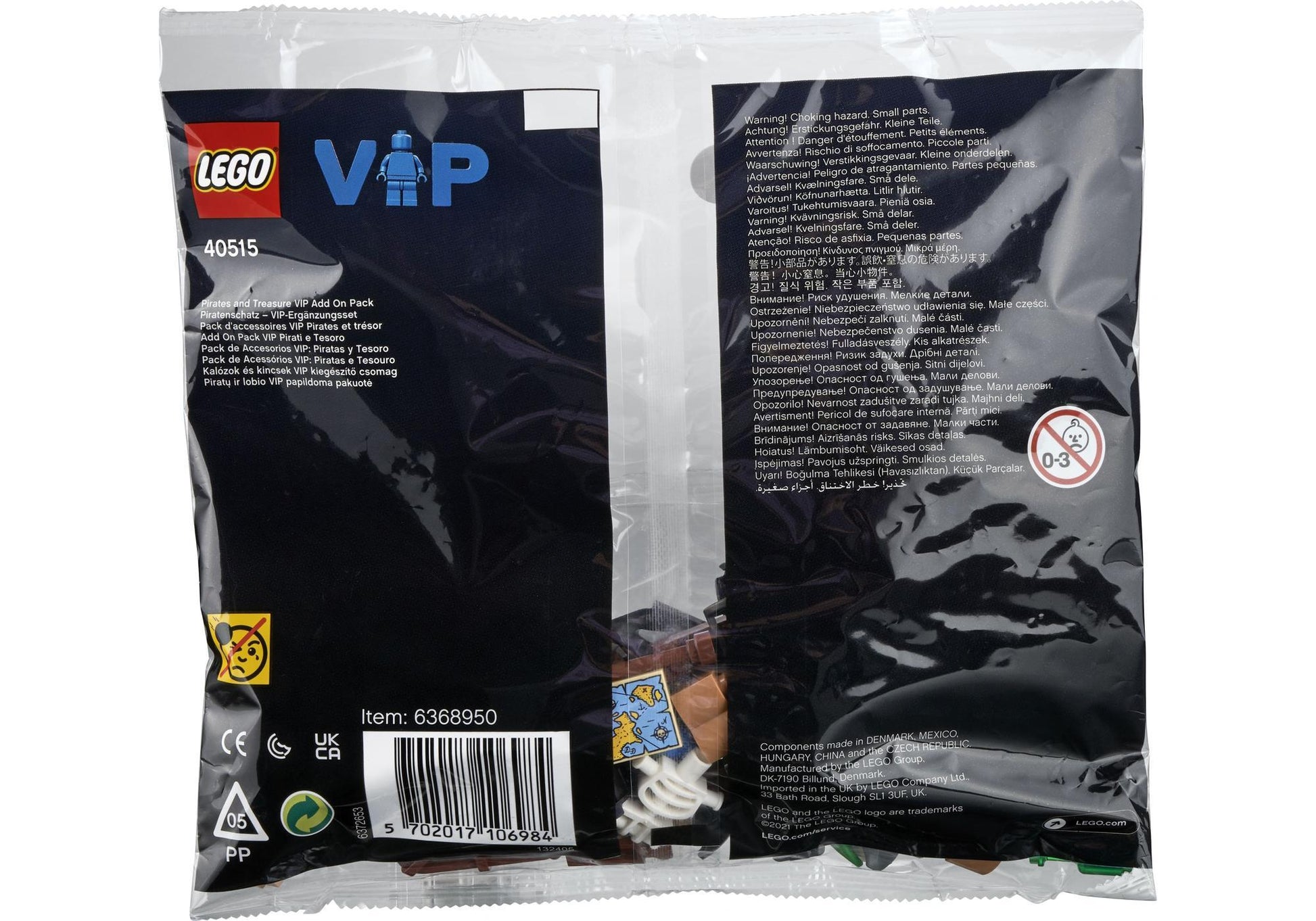 Lego 40515 Piratenschatz . VIP-Ergänzungsset - plegobil