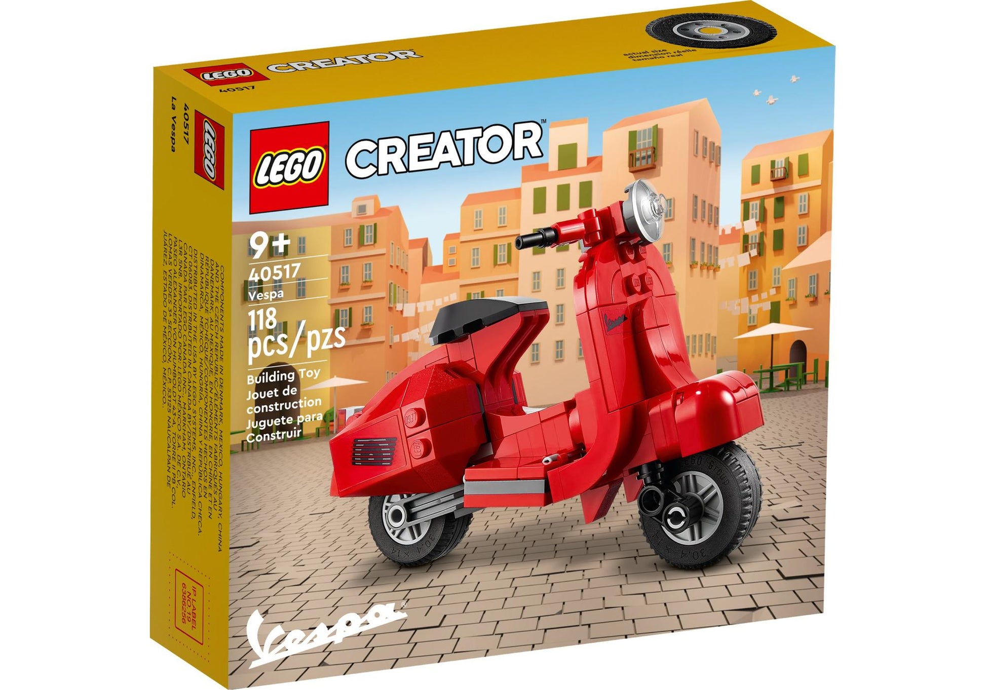 Lego 40517 Creator Expert: Vespa - plegobil