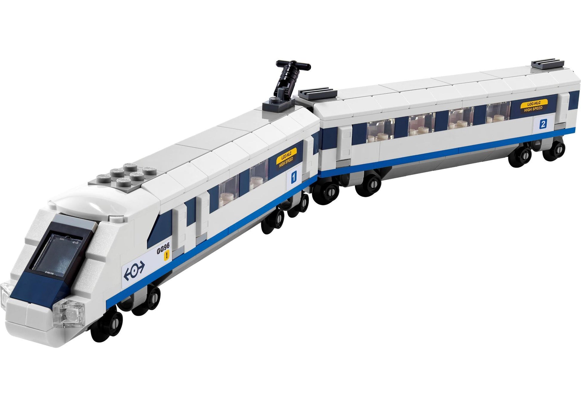 Lego 40518 Creator Expert: Hochgeschwindigkeitszug - plegobil