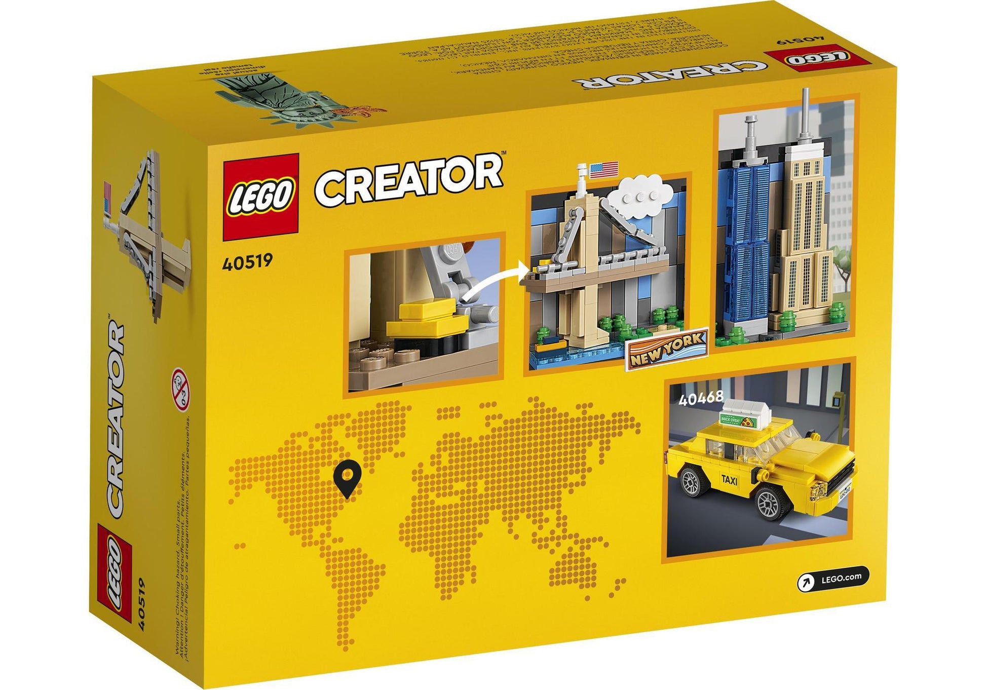 Lego 40519 Creator Postkarte aus New York - plegobil