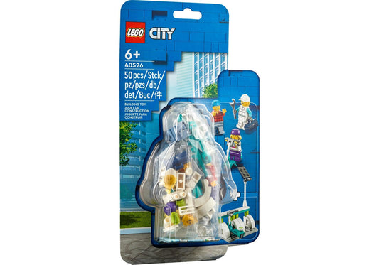 Lego 40526 City: Elektroroller mit Ladestation - plegobil