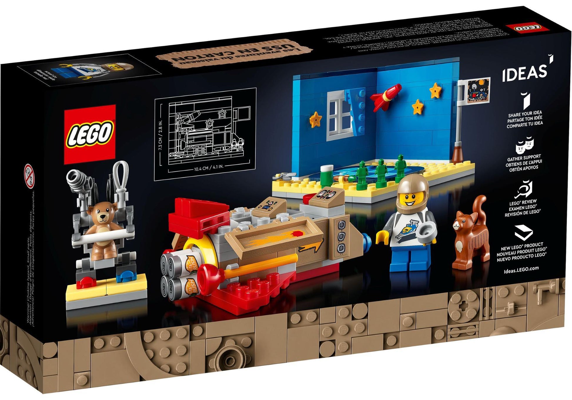 Lego 40533 Abenteuer im Astronauten-Kinderzimmer - plegobil