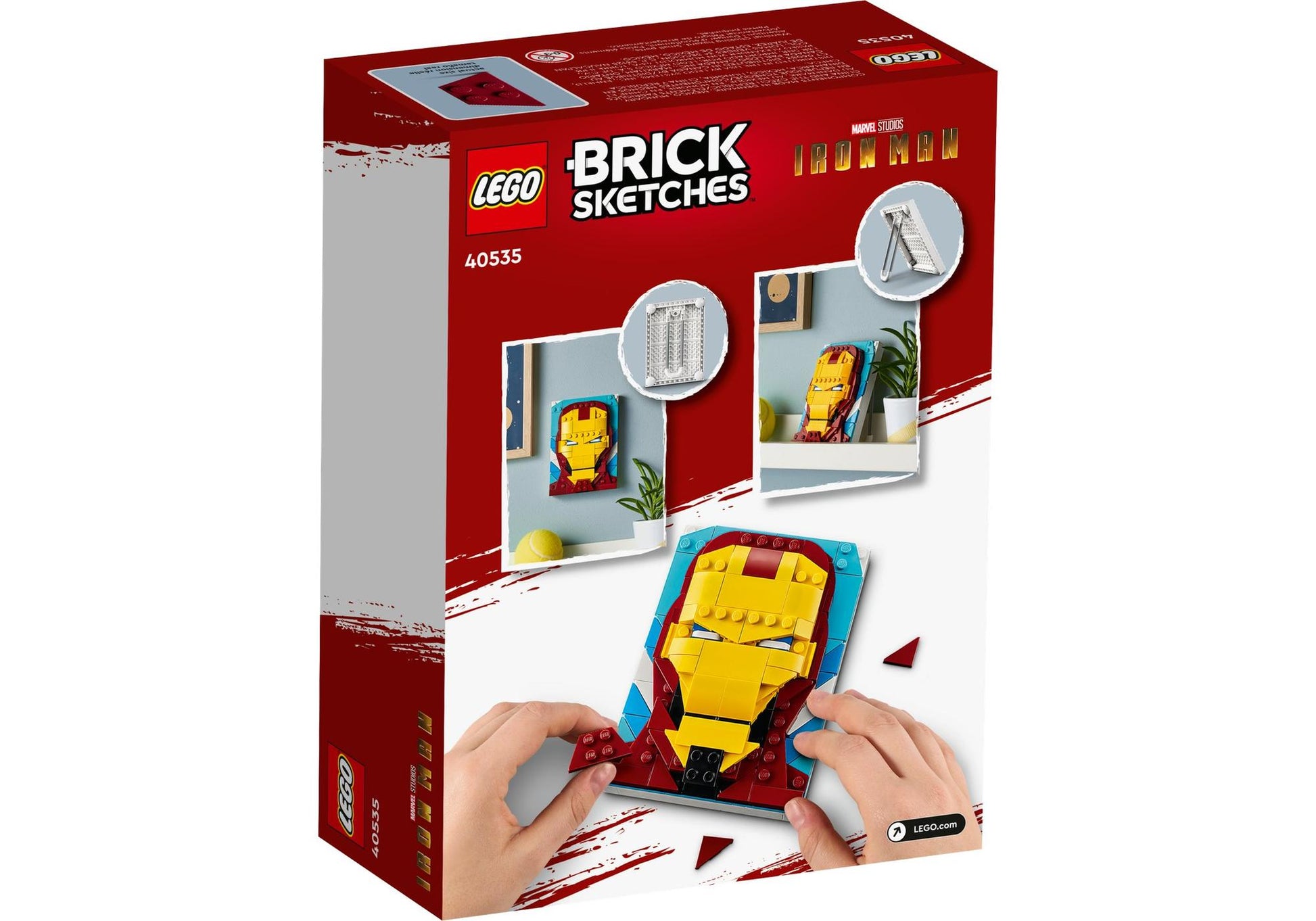 Lego 40535 Brick Sketches Iron Man - plegobil