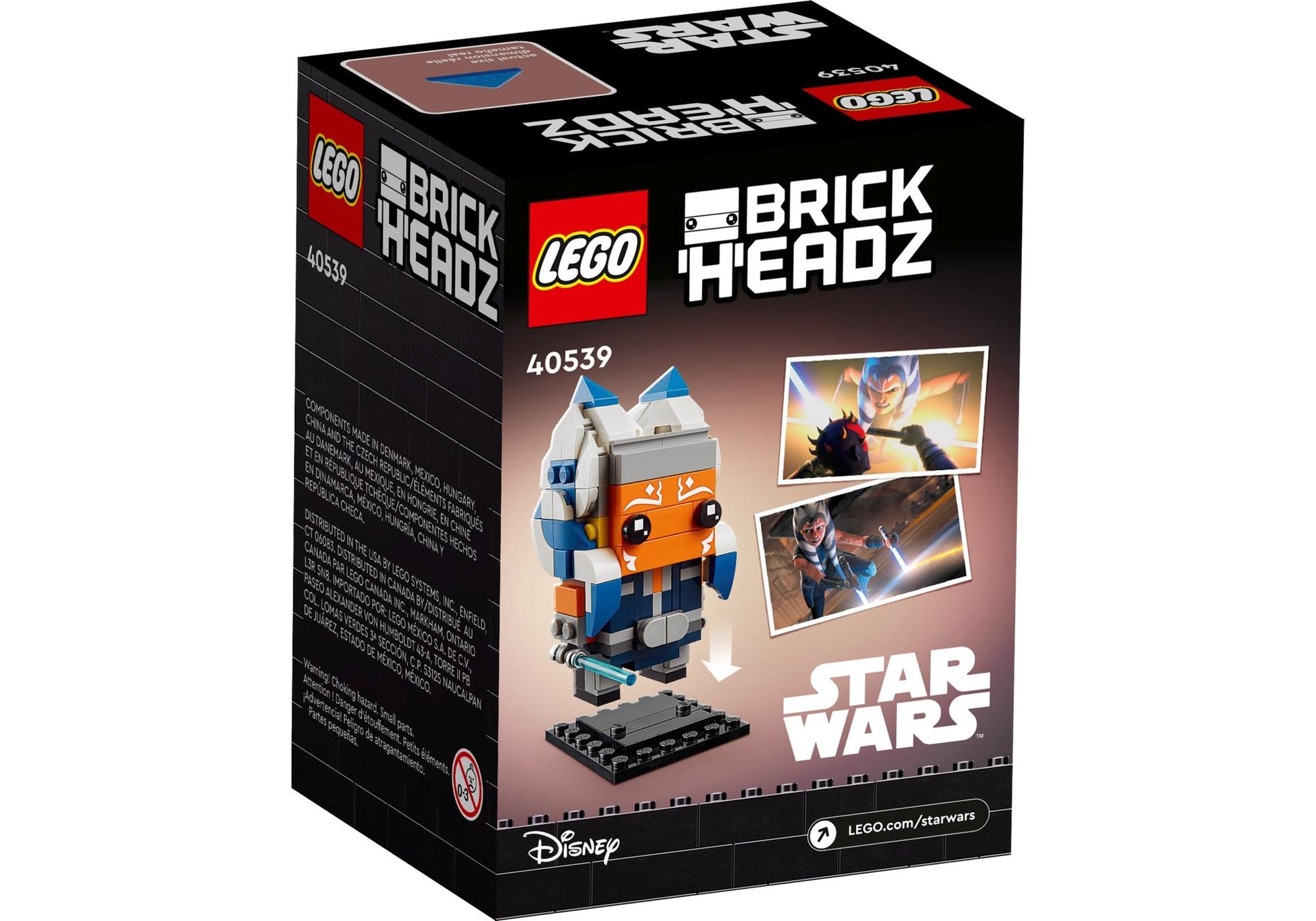 Lego 40539 BrickHeadz Star Wars: Ahsoka Tano - plegobil