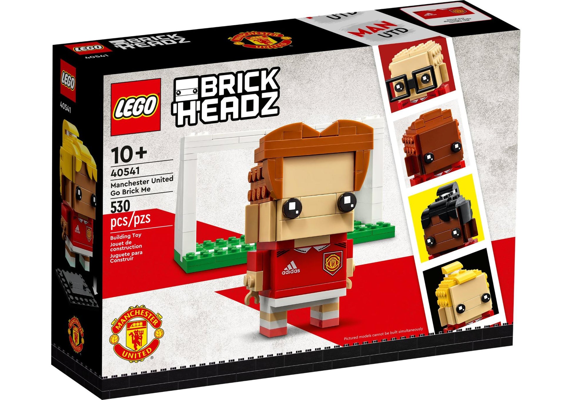 Lego 40541 BrickHeadz Manchester United - Go Brick Me - plegobil