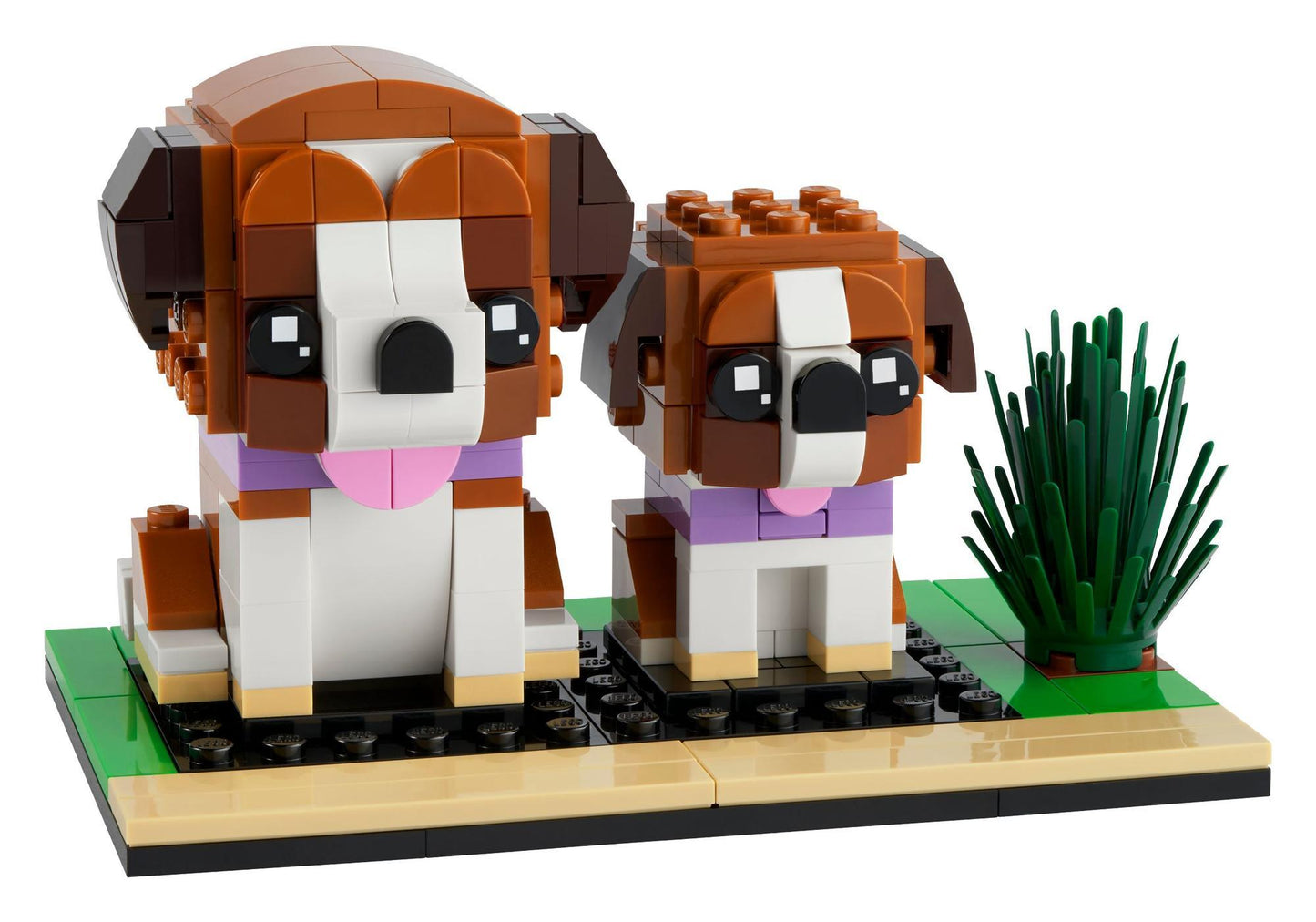 Lego 40543 BrickHeadz Pets: Bernhardiner - plegobil