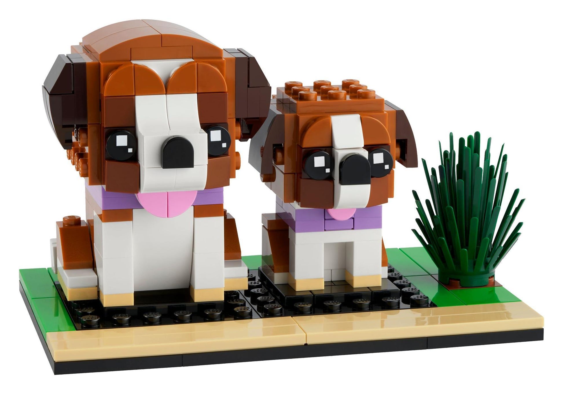 Lego 40543 BrickHeadz Pets: Bernhardiner - plegobil