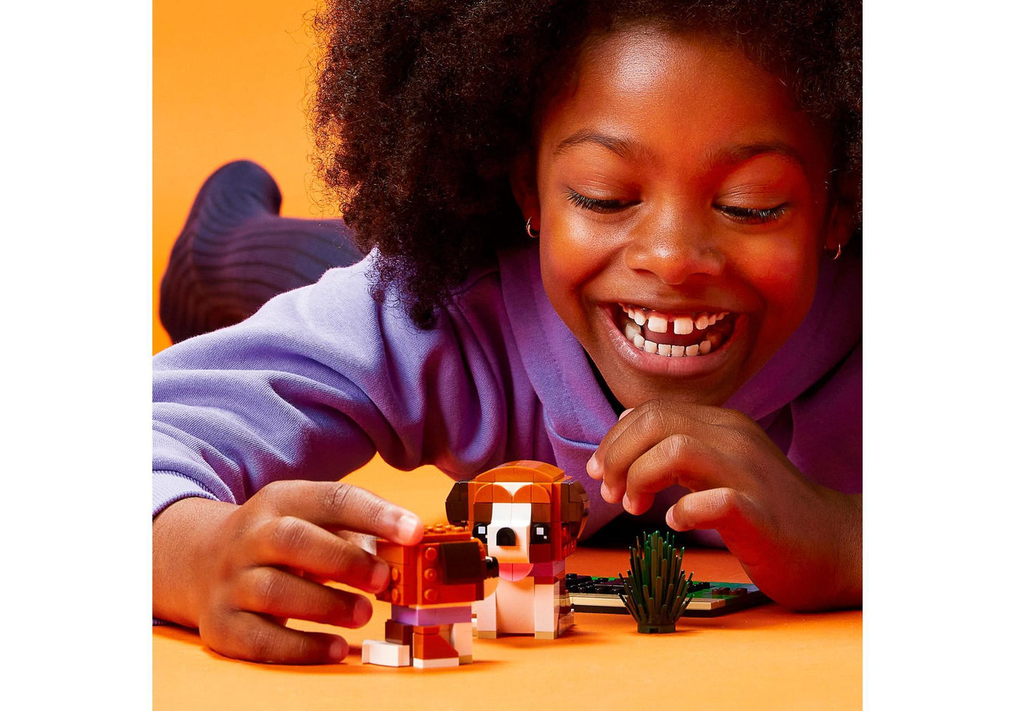 Lego 40543 BrickHeadz Pets: Bernhardiner - plegobil