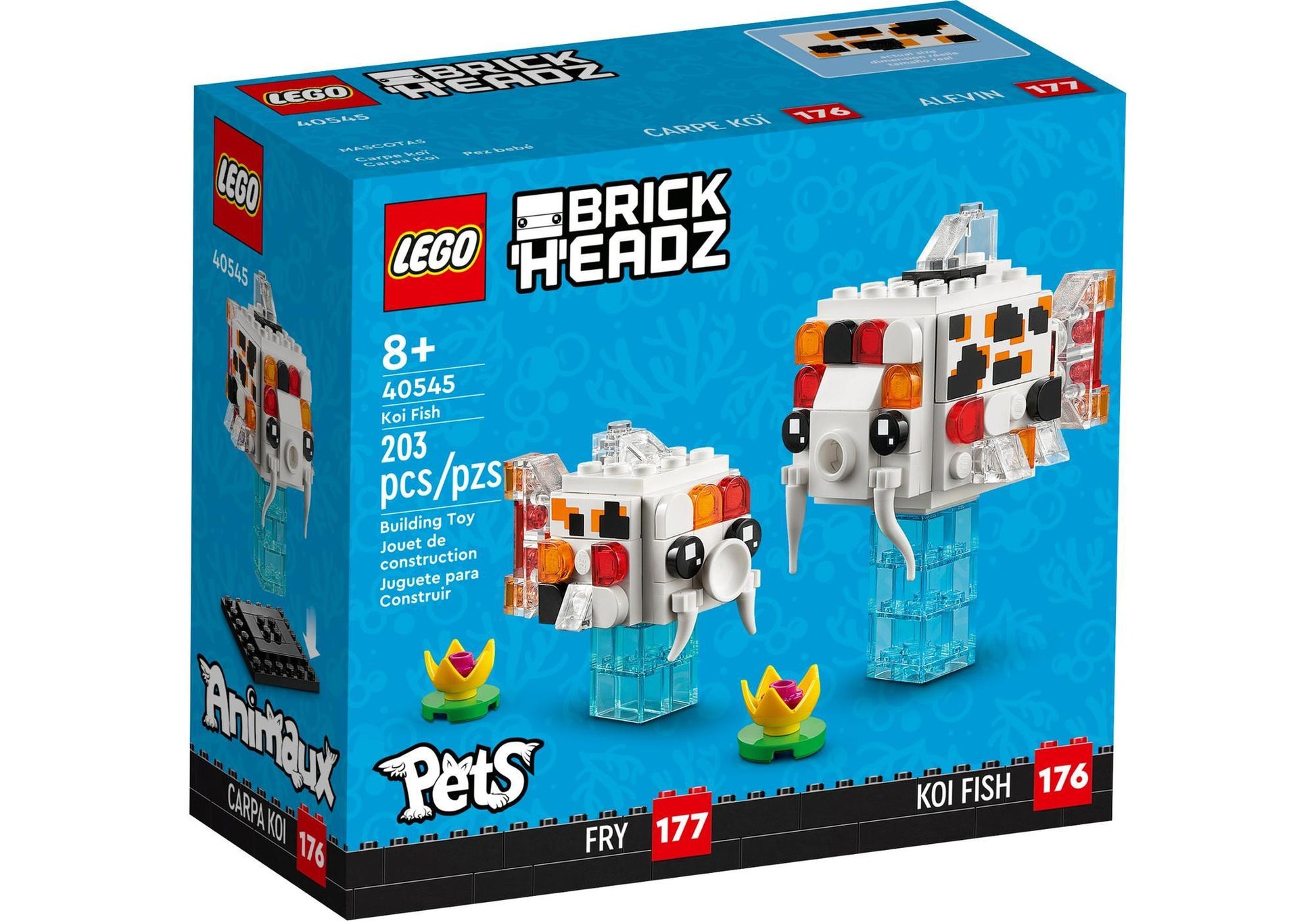 Lego 40545 BrickHeadz Pets: Koi - plegobil