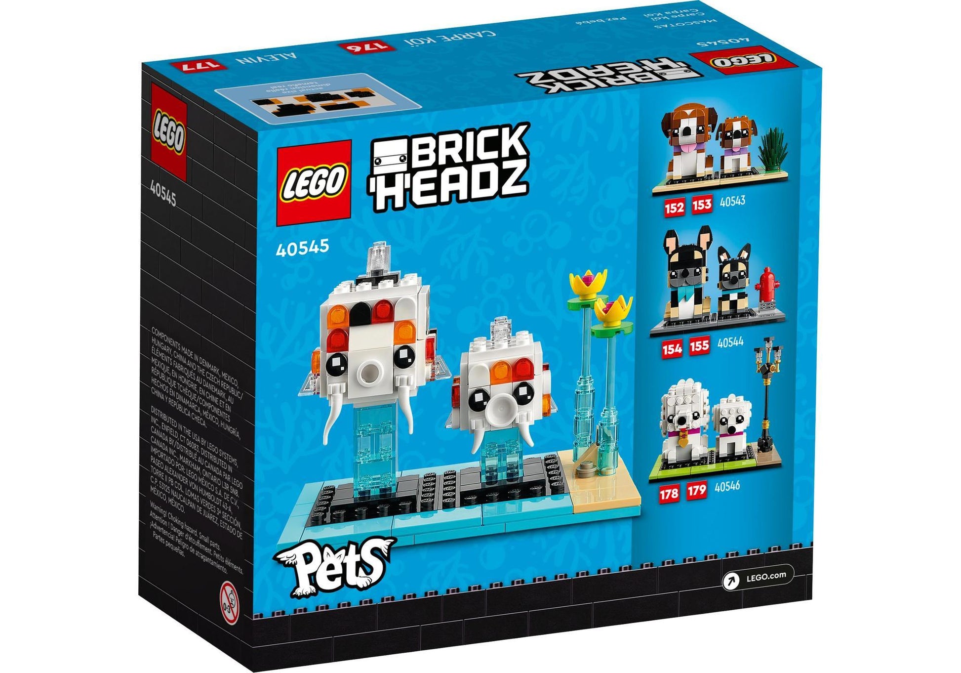 Lego 40545 BrickHeadz Pets: Koi - plegobil