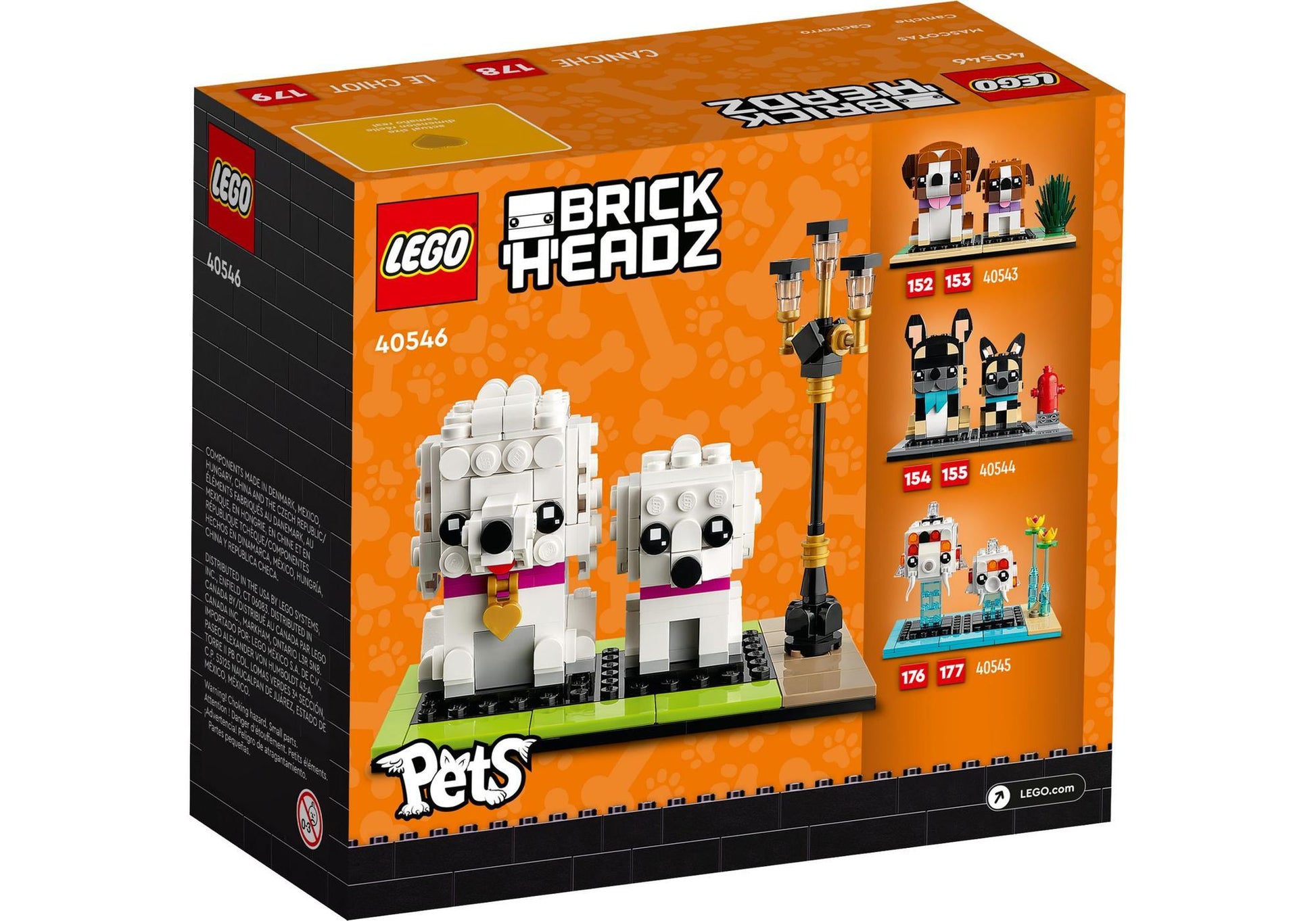 Lego 40546 BrickHeadz Pets: Pudel - plegobil