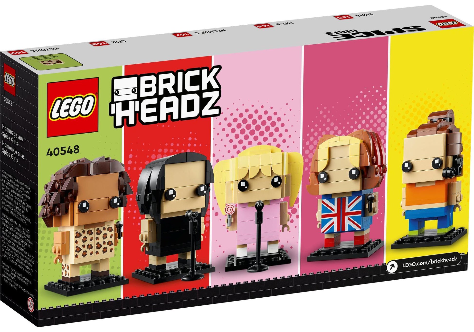 Lego 40548 BrickHeadz Hommage an die Spice Girls - plegobil