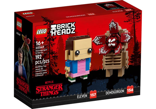 Lego 40549 BrickHeadz Stranger Things: Demogorgon & Elfi - plegobil