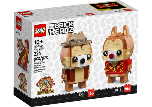 Lego 40550 BrickHeadz Disney: Chip & Chap - plegobil