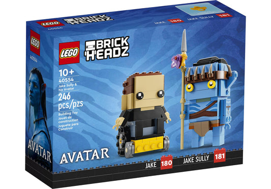Lego 40554 BrickHeadz Avatar: Jake Sully und sein Avatar - plegobil
