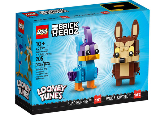 Lego 40559 BrickHeadz Looney Toons: Road Runner & Wile E, Coyote - plegobil
