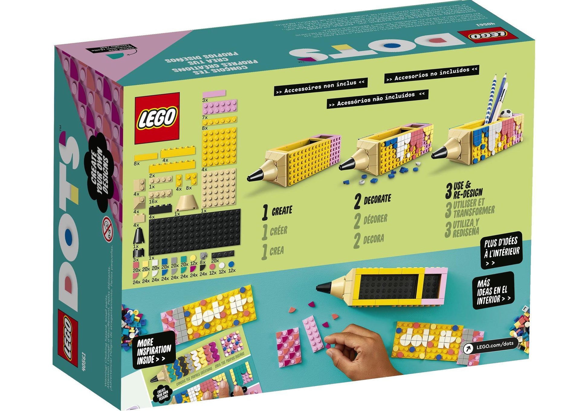 Lego 40561 DOTS Stiftehalter - plegobil