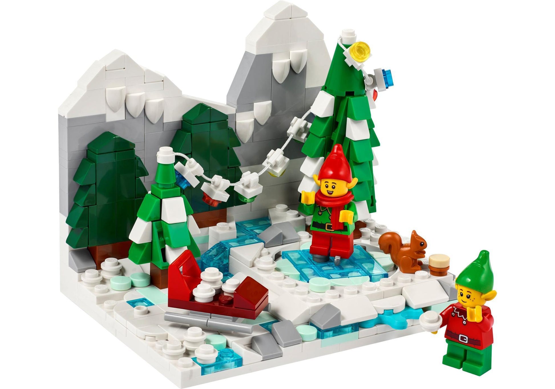 Lego 40564 Weihnachtselfen-Szene - plegobil