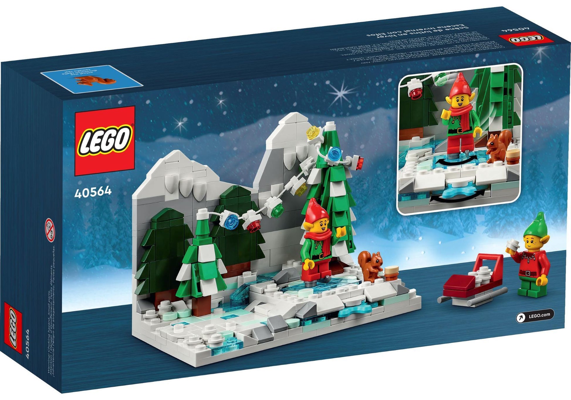 Lego 40564 Weihnachtselfen-Szene - plegobil