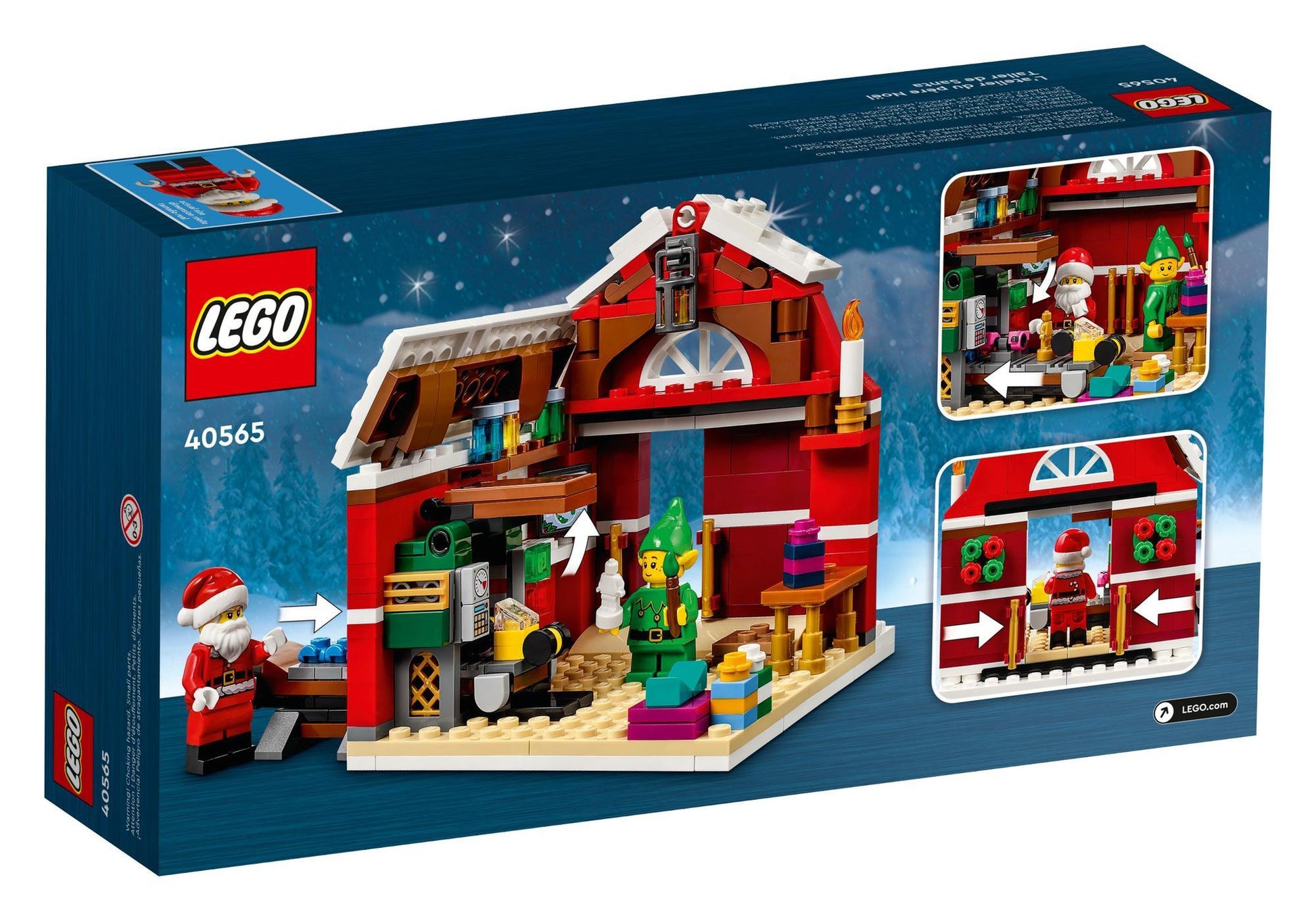 Lego 40565 Werkstatt des Weihnachtsmanns - plegobil