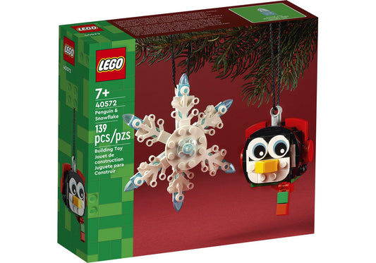 Lego 40572 Pinguin mit Schneeflocke - plegobil
