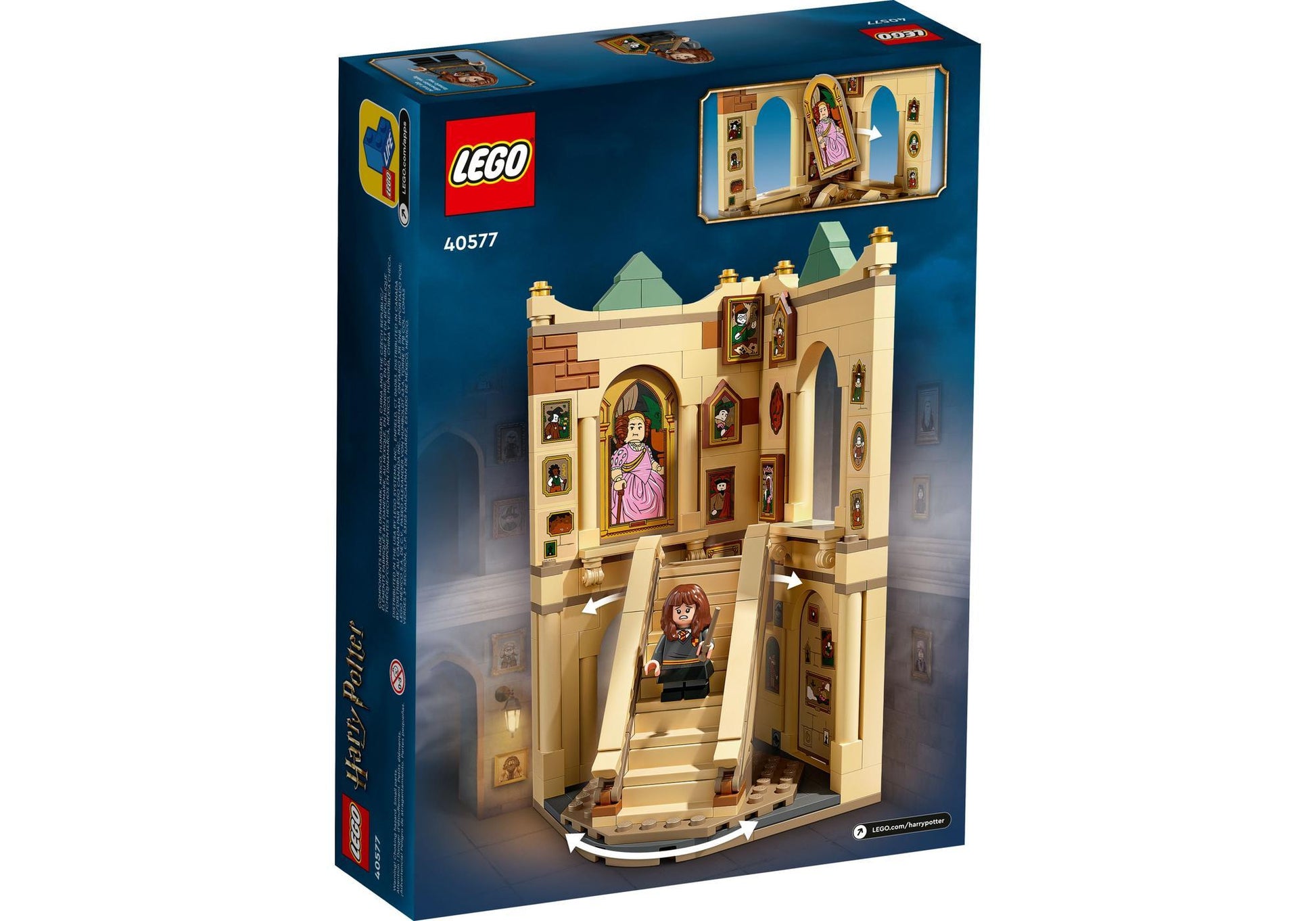 Lego 40577 Harry Potter: Hogwarts: Großes Treppenhaus - plegobil