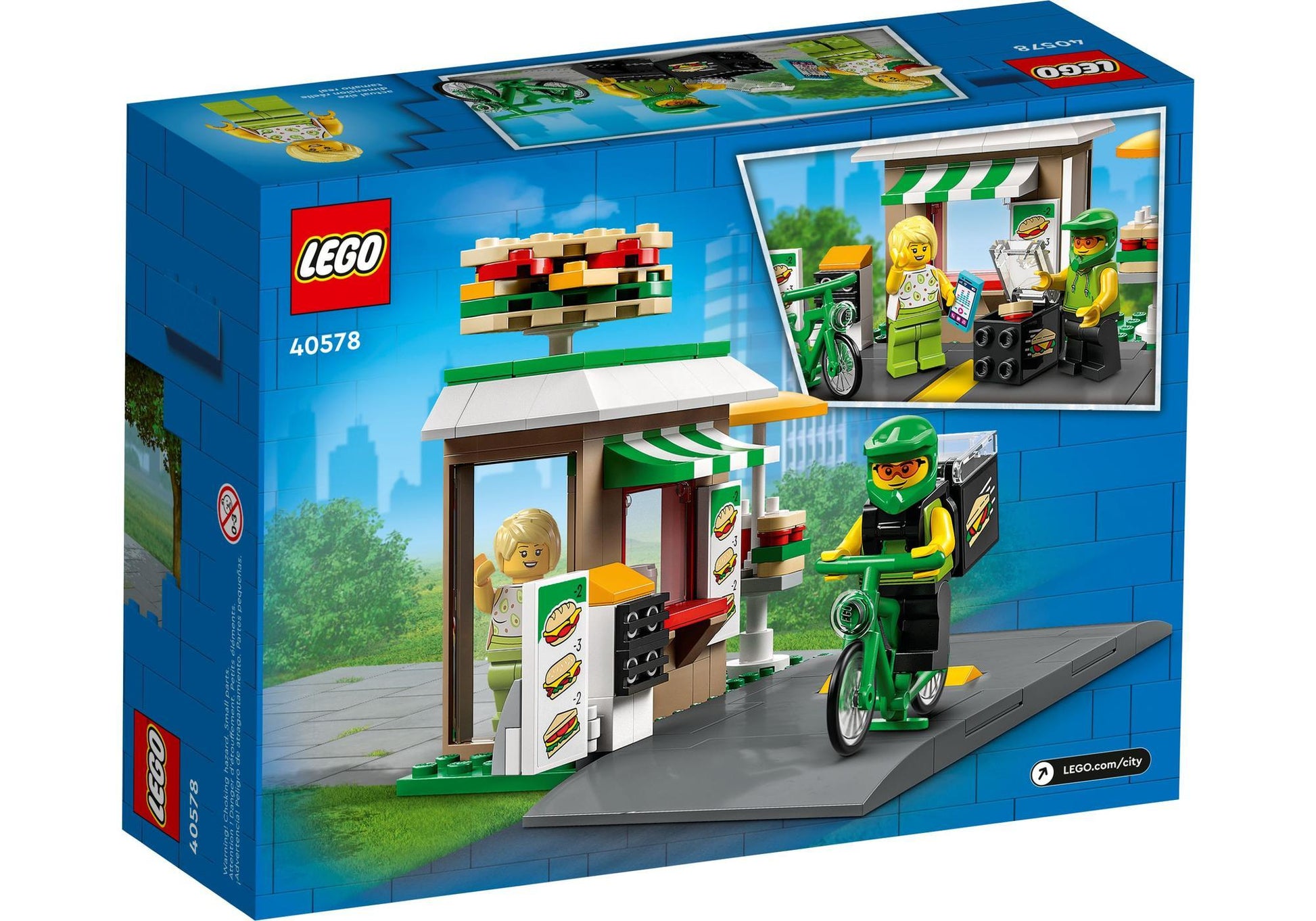 Lego 40578 City: Sandwichladen - plegobil