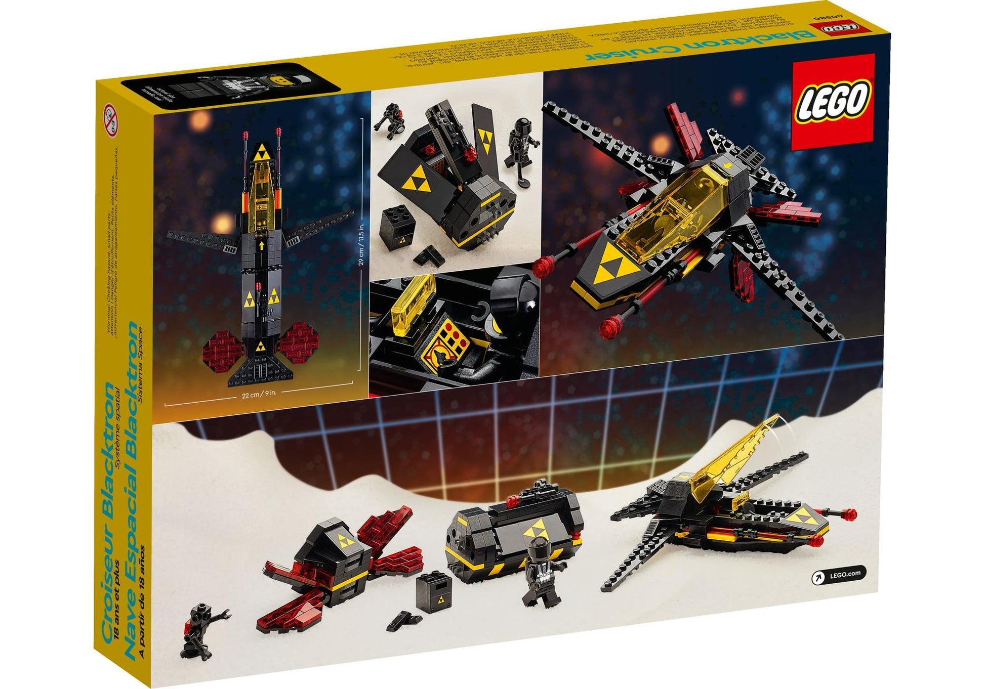 Lego 40580 Blacktron-Raumschiff - plegobil